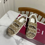 Pre Order Luxury Double Logo Sandals (4 Colours)