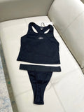 Pre Order Luxury Yoga Bikini Top Set