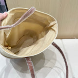 Pre Order Luxury Logo Stripe Basket Bag