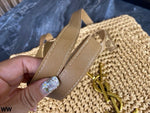Pre Order Luxury Gold Letter Logo Basket Bag