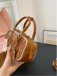 Pre Order Napa Luxury Logo Leather Bag
