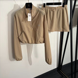 Pre Order Track Jacket & Short Luxe Set