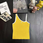 Pre Order Luxury Logo Strap Design Crop Top