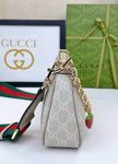 Pre Order Cross Body Luxury Strawberry Chain Logo Bag