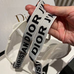 Pre Order Luxury C & D Logo Bikini Set In White