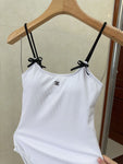 Pre Order Luxury Bow Strap Swimsuit