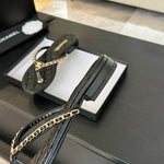 Pre Order Flipflops With Luxury Chain Logo Design