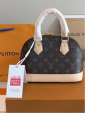 Pre Order Luxury Initial Brown & Cream Handbag