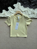 Pre Order Luxury Yoga Cropped Tees