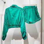 Pre Order Windbreaker Yoga Short Sets (3 Colours)