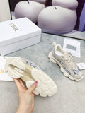 Pre Order Trainers With Luxury Blue Pattern In Nude
