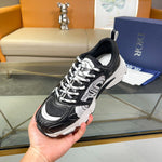 Pre Order Luxury White Logo Trainers In Black/White