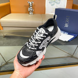 Pre Order Luxury White Logo Trainers In Black/White