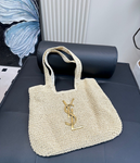 Pre Order Gold Y S L Basket Bag