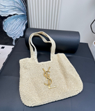 Pre Order Gold Y S L Basket Bag