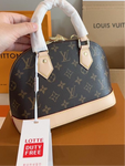 Pre Order Luxury Initial Brown & Cream Handbag