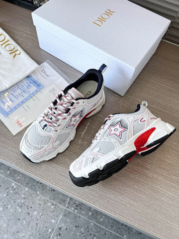 Pre Order White Runners With Luxury Red Design