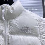 Pre Order Cropped Puff Coat In White