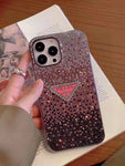Pre Order Sparkle Gem Stone Luxury Logo Phone Case