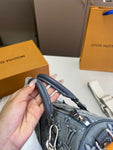 Pre Order Luxury Denim Logo Design Crossbody Bag