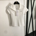 Pre Order Luxury Collar Yoga Tops (2 Colours)