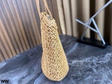 Pre Order Luxury Gold Letter Logo Basket Bag