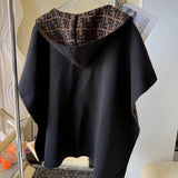Pre Order Luxury Hooded Poncho