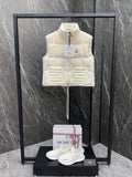 Pre Order Cream Luxury Logo Gilet