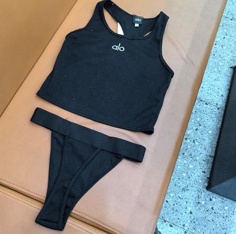 Pre Order Luxury Yoga Bikini Top Set