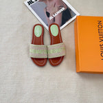 Pre Order Luxury Logo Flat Mules