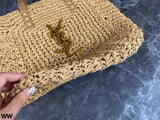 Pre Order Luxury Gold Letter Logo Basket Bag