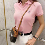Pre Order Half Button Luxury Polo Tops (7 Colours)