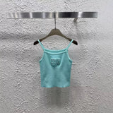 Pre Order Luxury Logo Crop Vest Tee