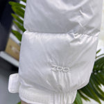 Pre Order Cropped Puff Coat In White