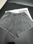 Pre Order Luxury Aw Logo Charcoal Short & Bomber Jacket Set