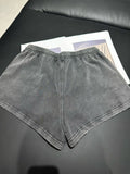 Pre Order Luxury Aw Logo Charcoal Short & Bomber Jacket Set