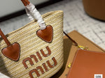 Pre Order Luxury Double Logo Beach Bag