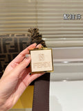 Pre Order Luxury Double Initial Tassle Detail Hand/Cross Bag In Brown