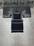 Pre Order Sleeveless Initial Luxe Logo Vest Top