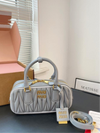 Pre Order Napa Luxury Logo Leather Bag