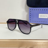 Pre Order Luxury Logo Detail Aviator Sunglasses (5 Colours)