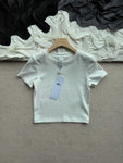 Pre Order Luxury Yoga Cropped Tees