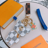 Pre Order Luxury Logo Design Bear Keychain