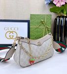 Pre Order Cross Body Luxury Strawberry Chain Logo Bag