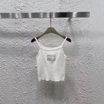 Pre Order Luxury Logo Crop Vest Tee