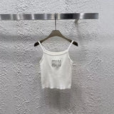 Pre Order Luxury Logo Crop Vest Tee
