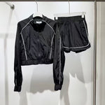 Pre Order Windbreaker Yoga Short Sets (3 Colours)