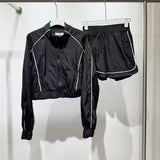 Pre Order Windbreaker Yoga Short Sets (3 Colours)