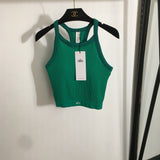 Pre Order Luxury Yoga Strap Crop Tees (4 Colours)