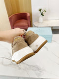 Pre Order Suede Luxury Logo Trainers